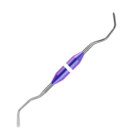 03-08 Гладилка каплевидная двухколенная большая